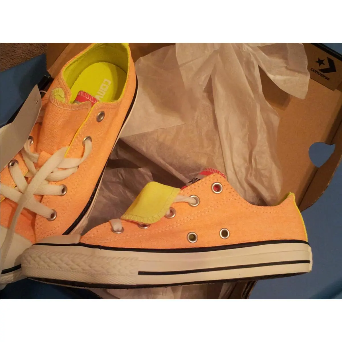 Converse shoes - Double Tongue - Double Tongue - Orange 7