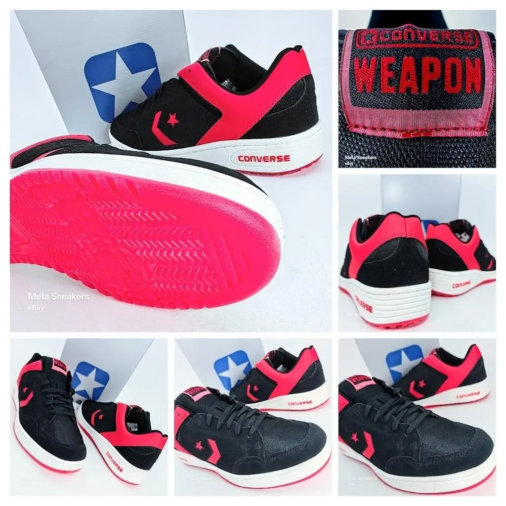 Converse shoes - Converse Weapon - Weapon - A10601C - Black 22