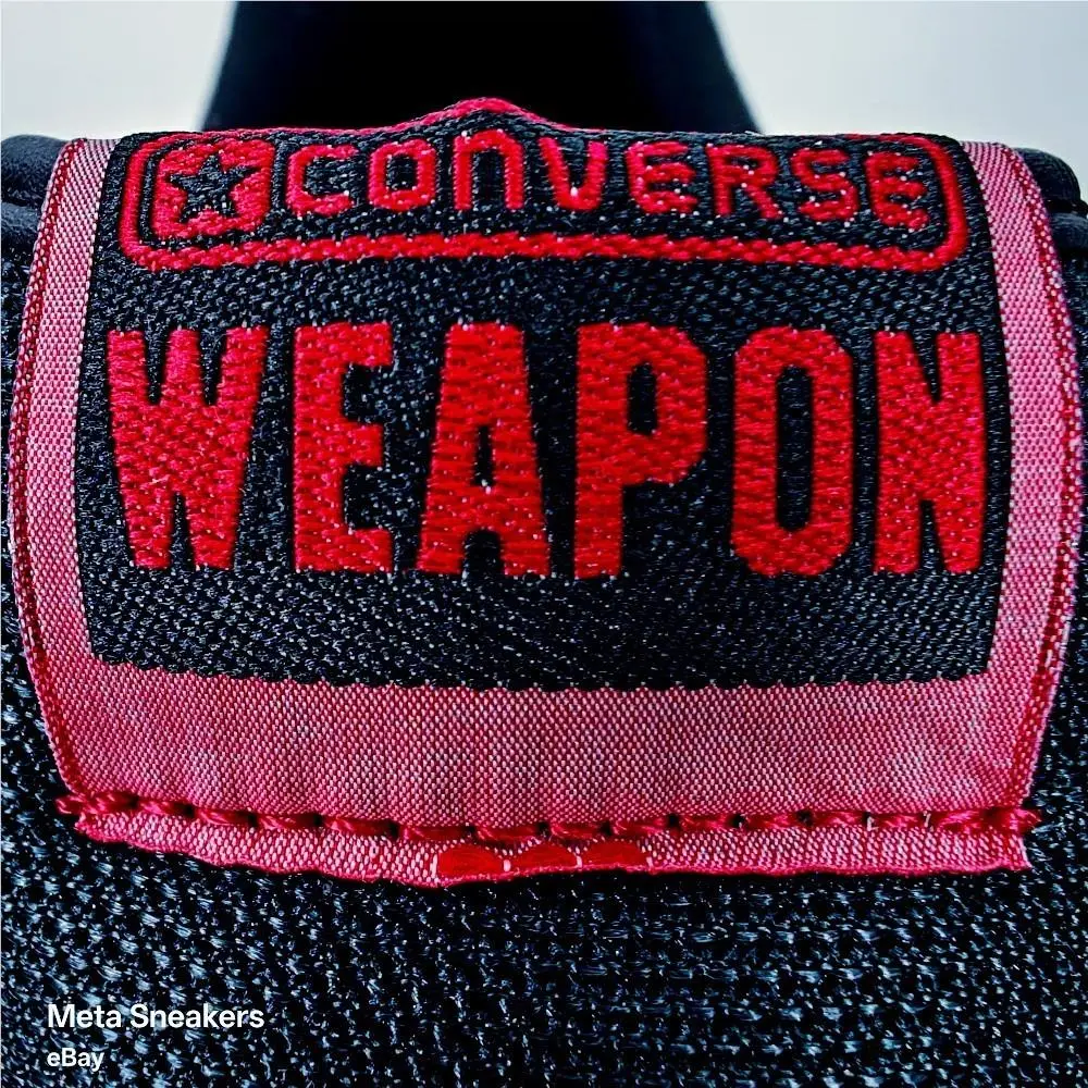 Converse shoes - Converse Weapon - Weapon - A10601C - Black 4