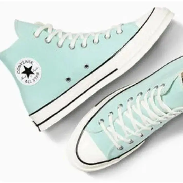 Converse Chuck Taylor High 70s Unisex Men 6.5 Women 8.5 Polar Beam Bluish-green - Bluish Green