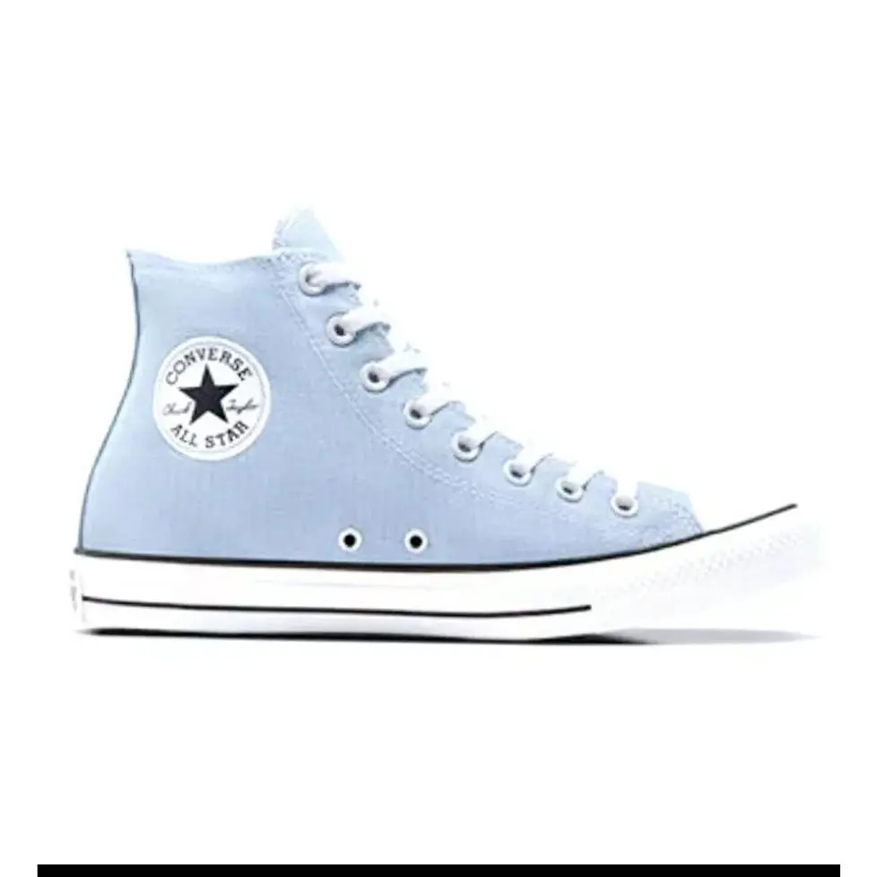 Chuck Taylor All Star High Top Unisex Men 7 Women 9 Light Blue by Converse