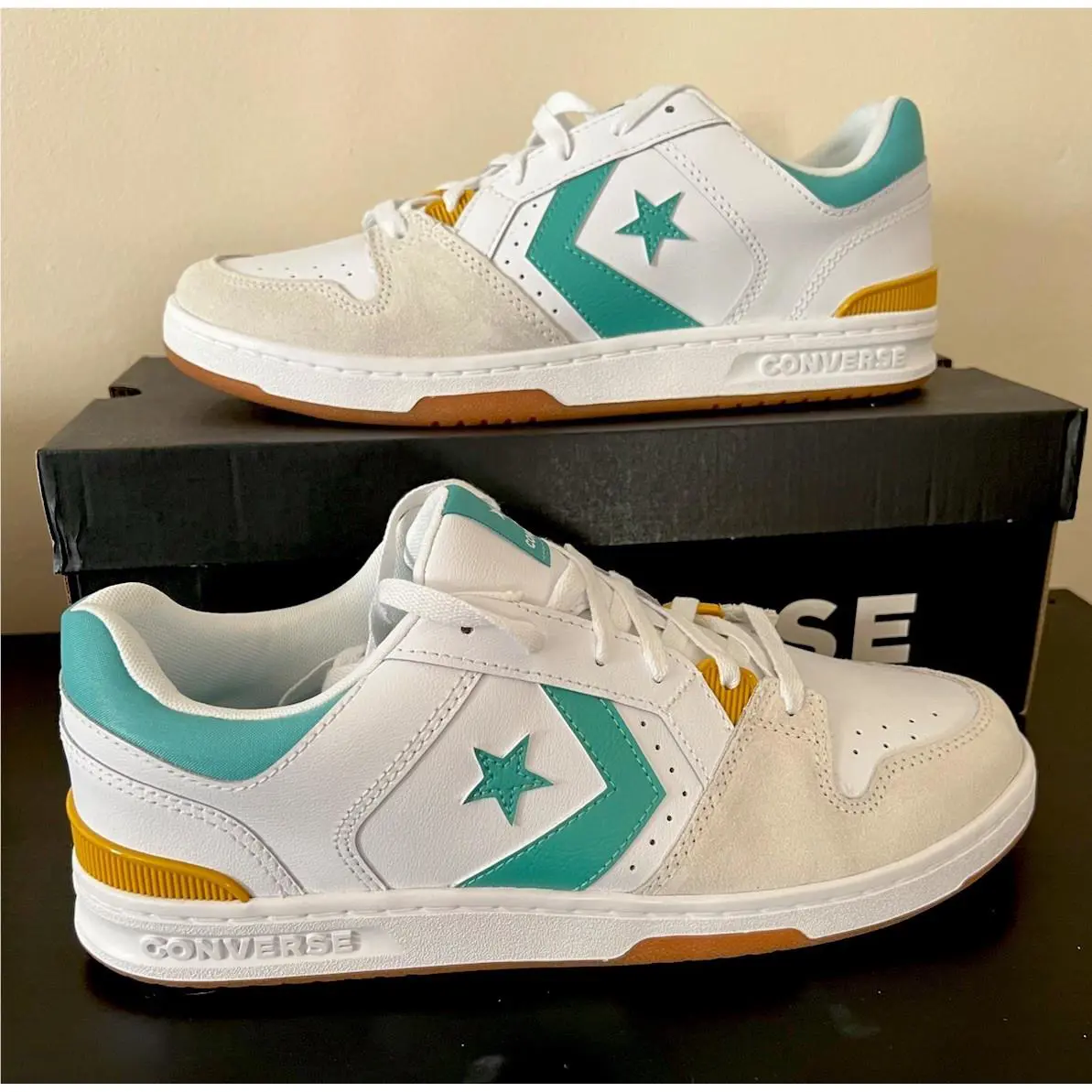 Converse shoes - Converse CL98 Ox - White/Archive Sea Green 1