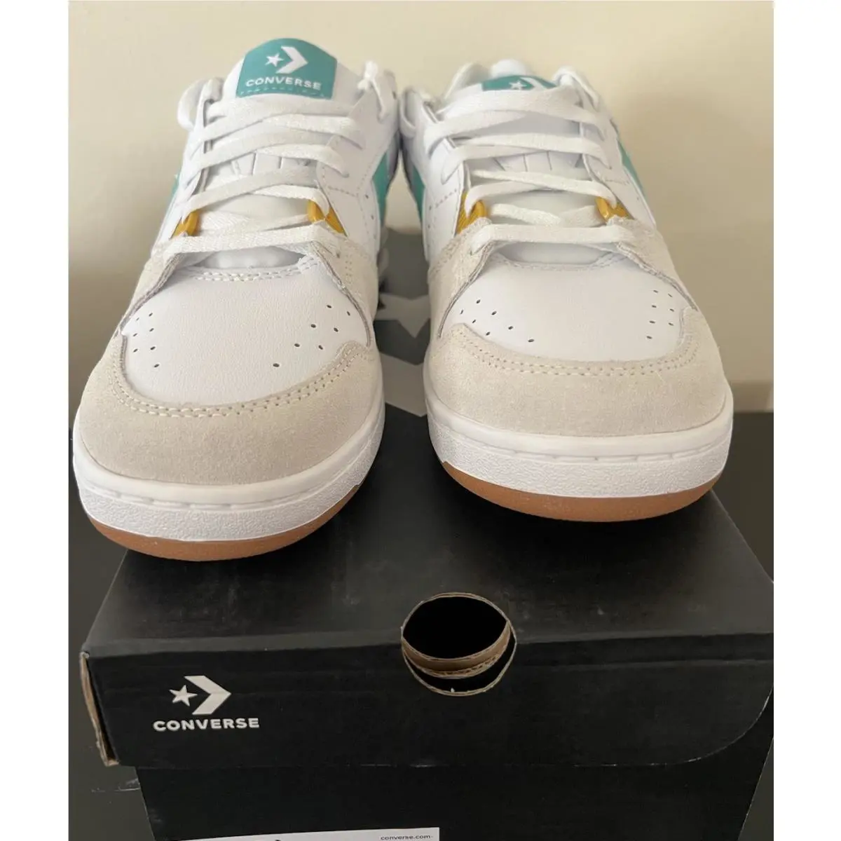 Converse shoes - Converse CL98 Ox - White/Archive Sea Green 2