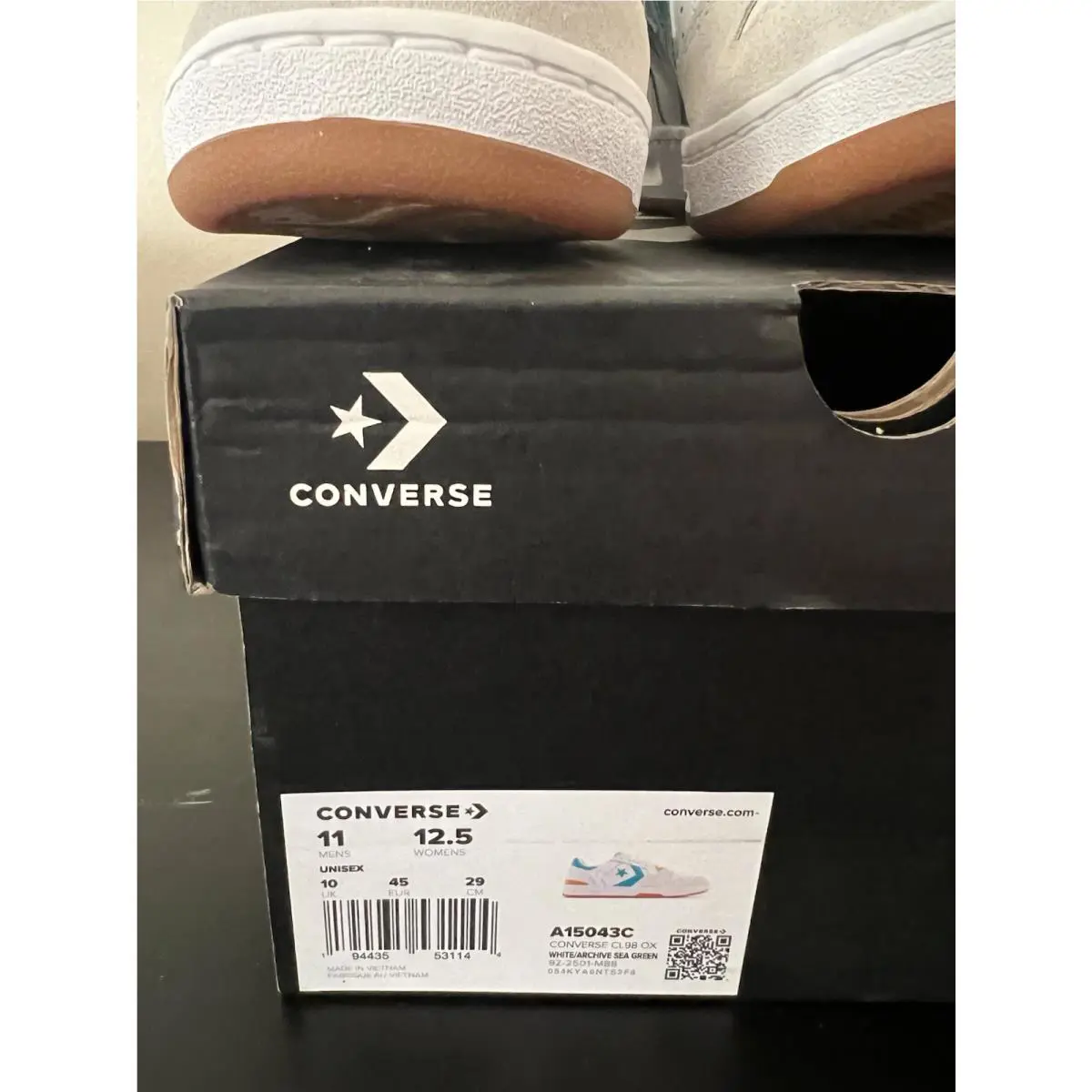 Converse shoes - Converse CL98 Ox - White/Archive Sea Green 6