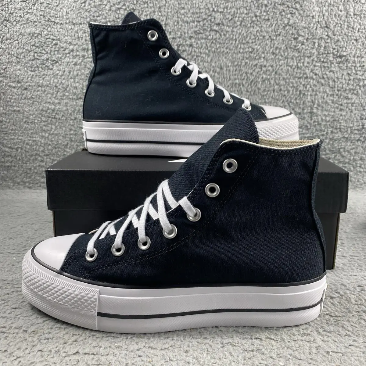 Converse shoes - Converse Chuck Taylor All Star Lift Punk - A07679C - Black 2