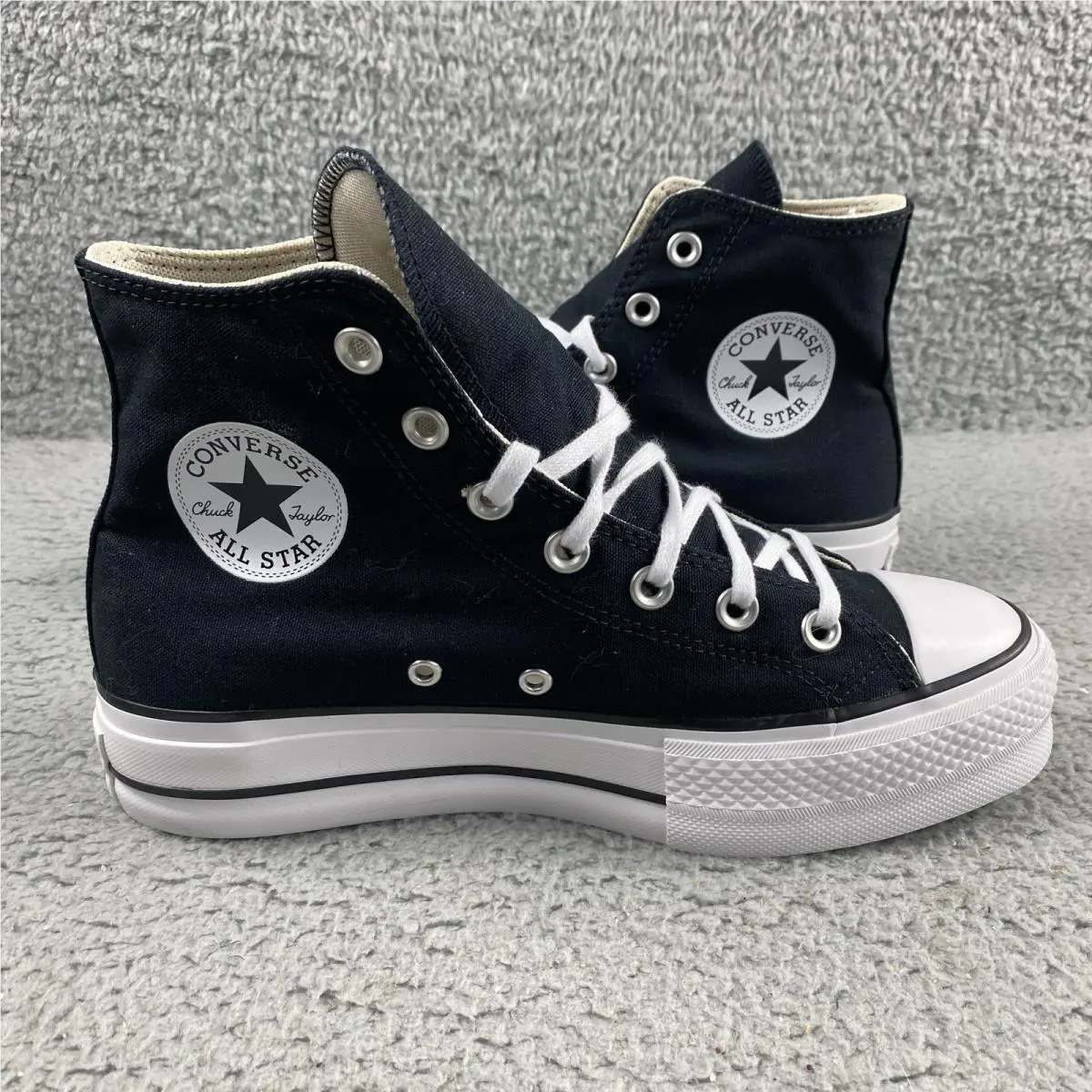 Converse shoes - Converse Chuck Taylor All Star Lift Punk - A07679C - Black 7