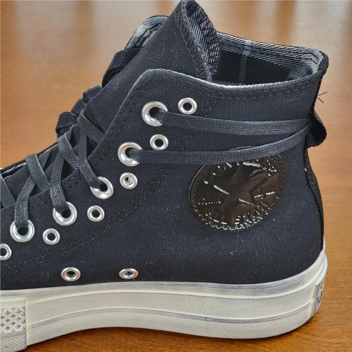 Converse shoes - Converse Chuck Taylor All Star Lift Hi - A07679C - Black / Egret / Black (UPC: 194434471991) 8