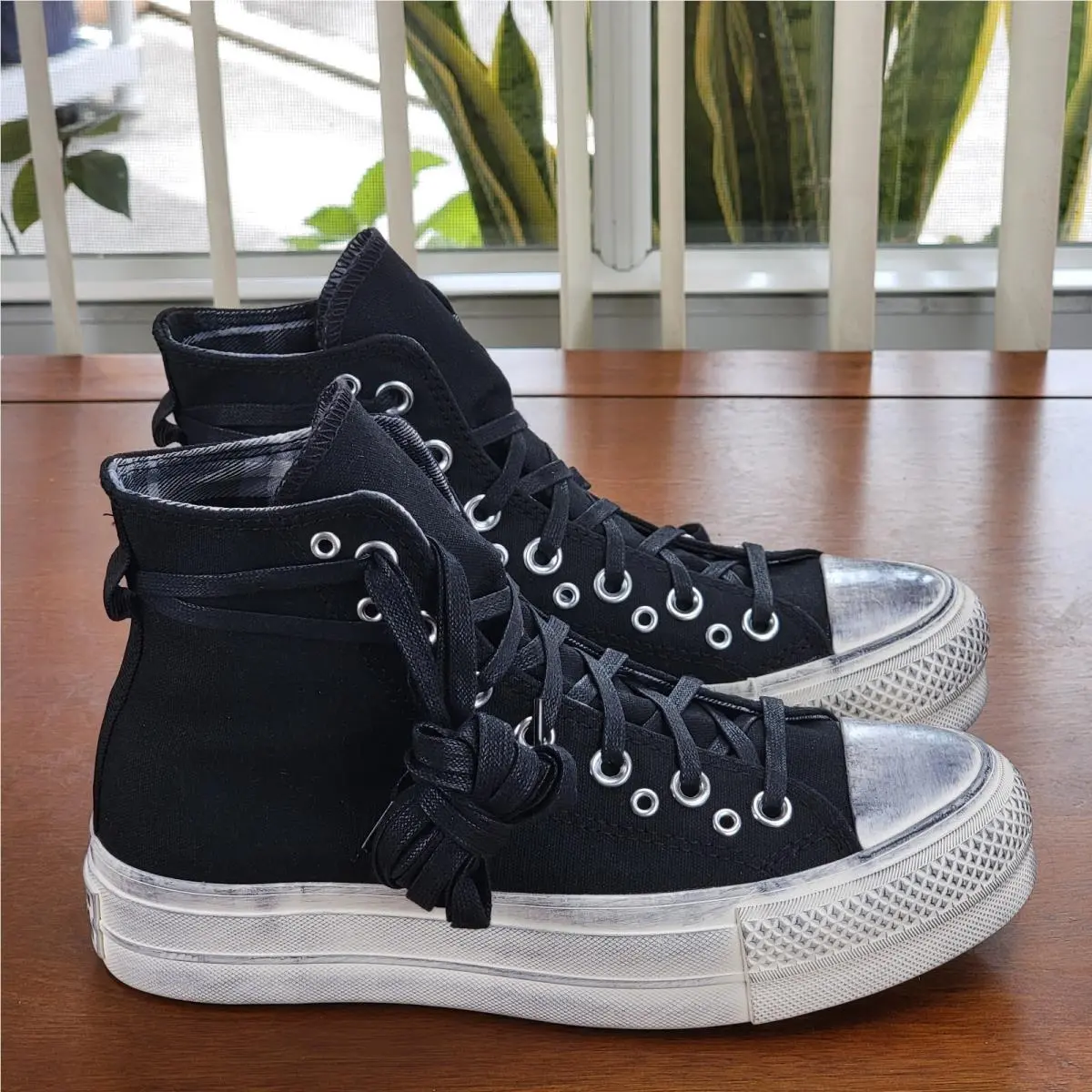 Converse shoes - Converse Chuck Taylor All Star Lift Hi - A07679C - Black / Egret / Black (UPC: 194434471991) 0