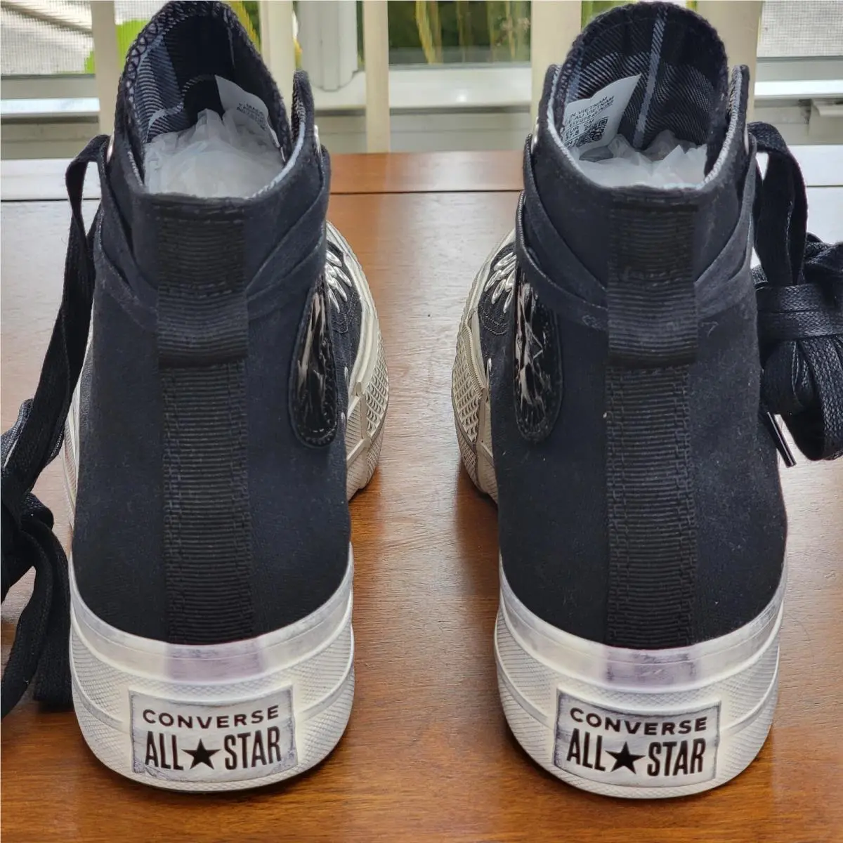 Converse shoes - Converse Chuck Taylor All Star Lift Hi - A07679C - Black / Egret / Black (UPC: 194434471991) 2
