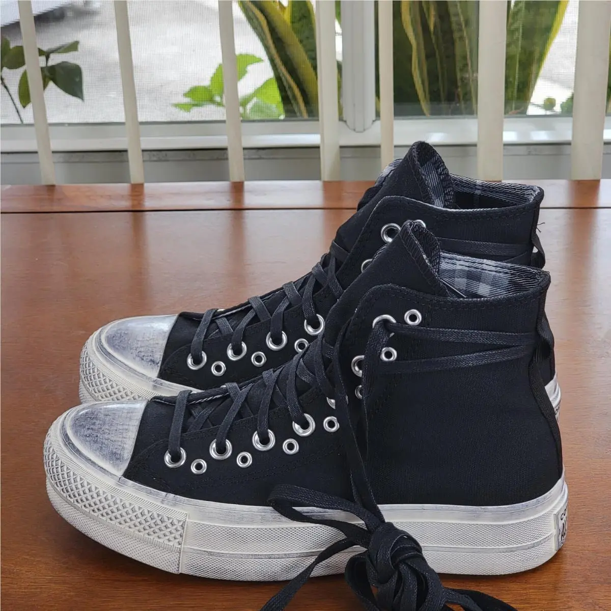 Converse shoes - Converse Chuck Taylor All Star Lift Hi - A07679C - Black / Egret / Black (UPC: 194434471991) 3