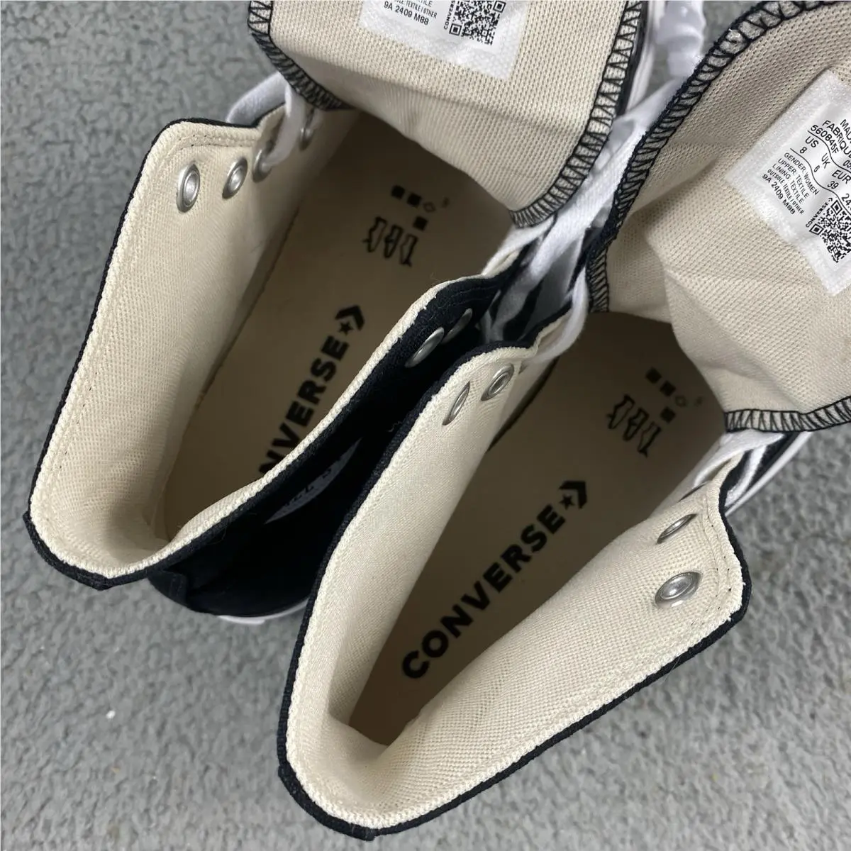 Converse shoes - Converse Chuck Taylor All Star Lift Punk - A07679C - Black 14