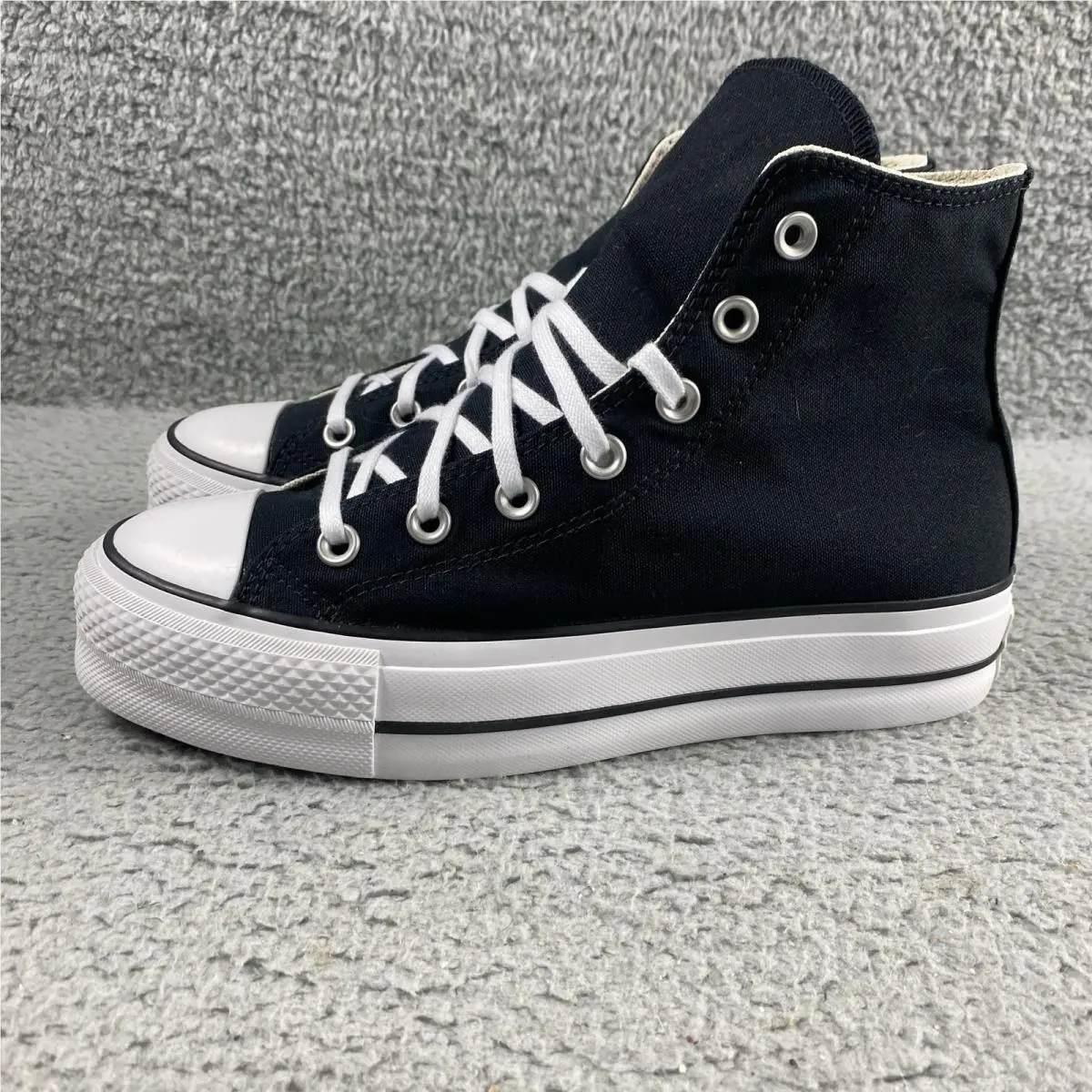 Converse shoes - Converse Chuck Taylor All Star Lift Punk - A07679C - Black 6