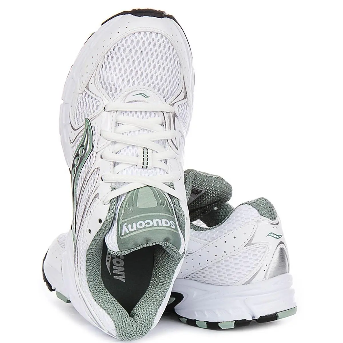 Saucony shoes - White Green 8
