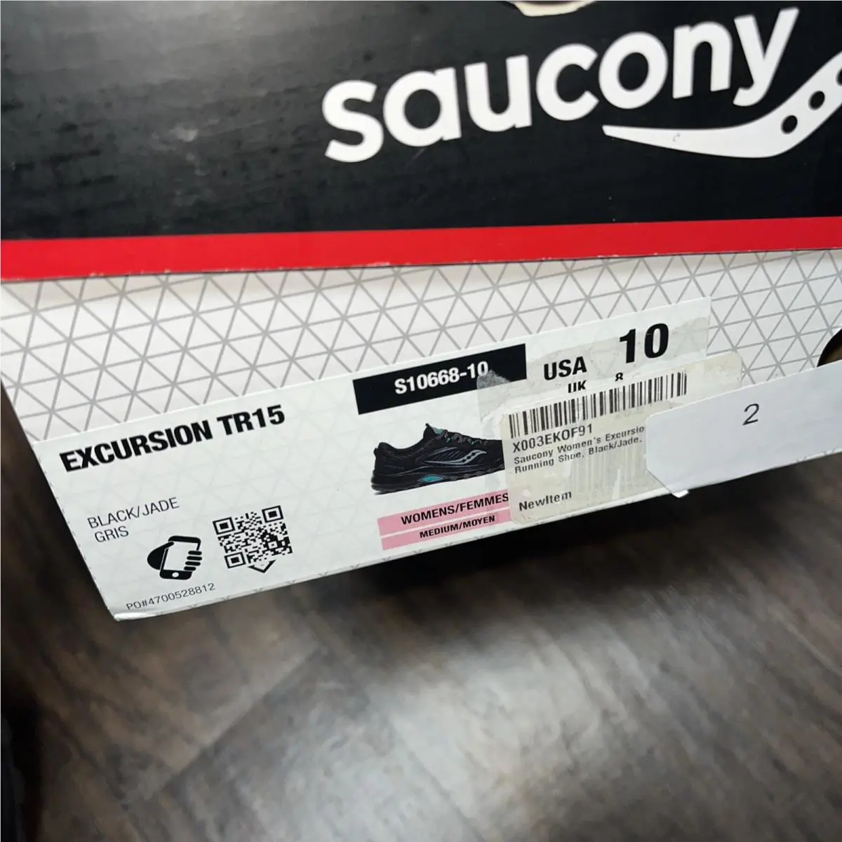 Saucony shoes - Saucony Excursion TR15 - Excursion - S10669-10 - Black 7