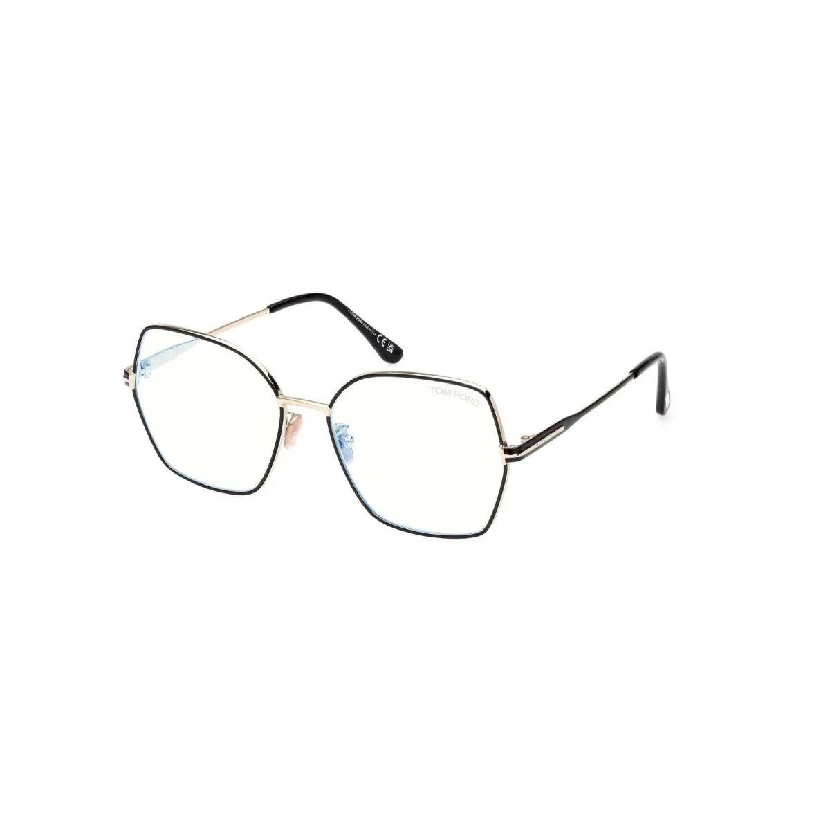 Tom Ford FT5876-B 032 Pale Gold 56MM Eyeglasses 56-16-140