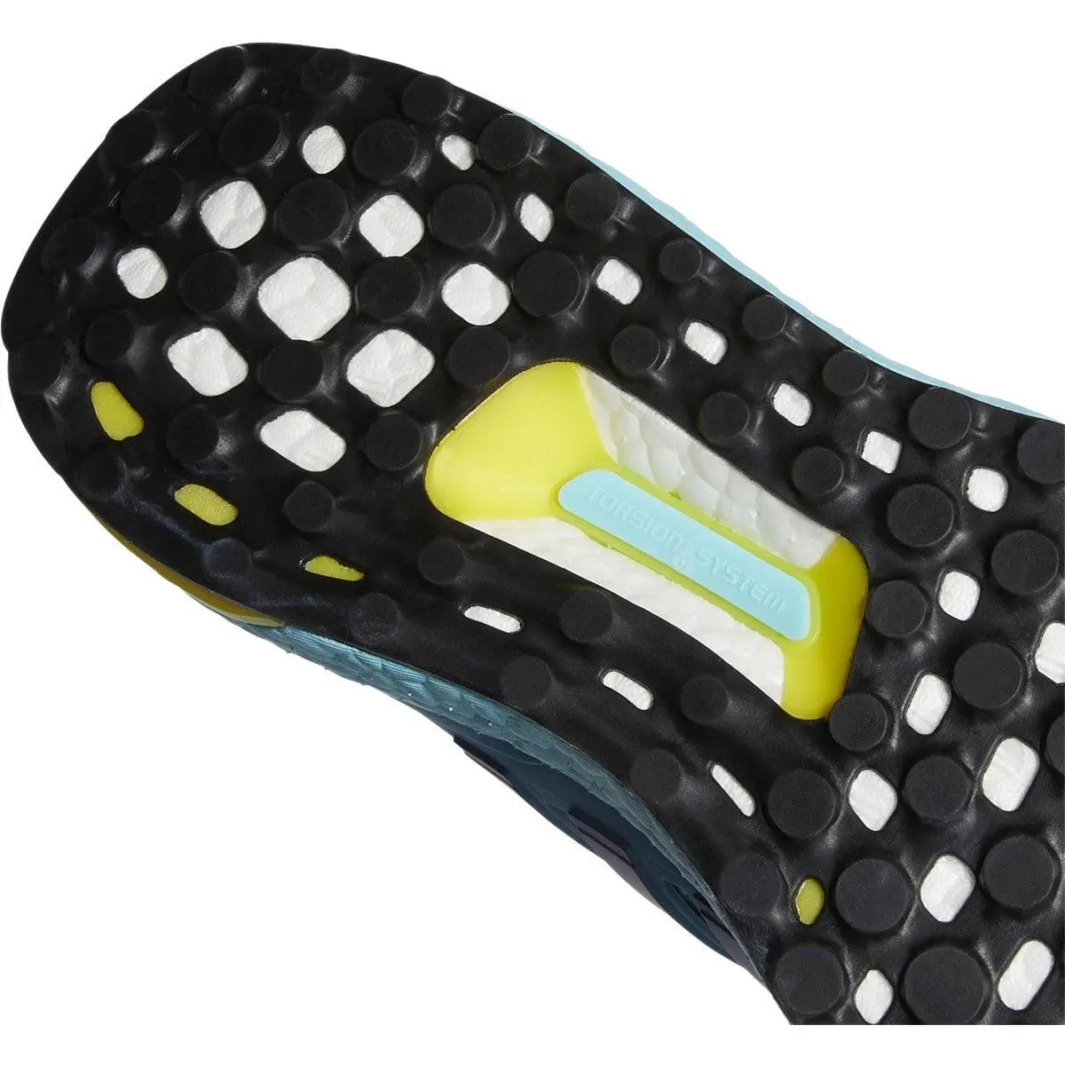 Adidas shoes - Aqua/Aqua-Yellow 2