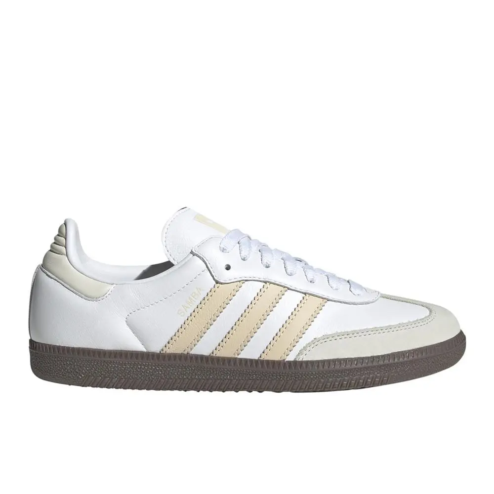 Adidas Samba Og Lace Up Womens White Sneakers Casual Shoes JH7300