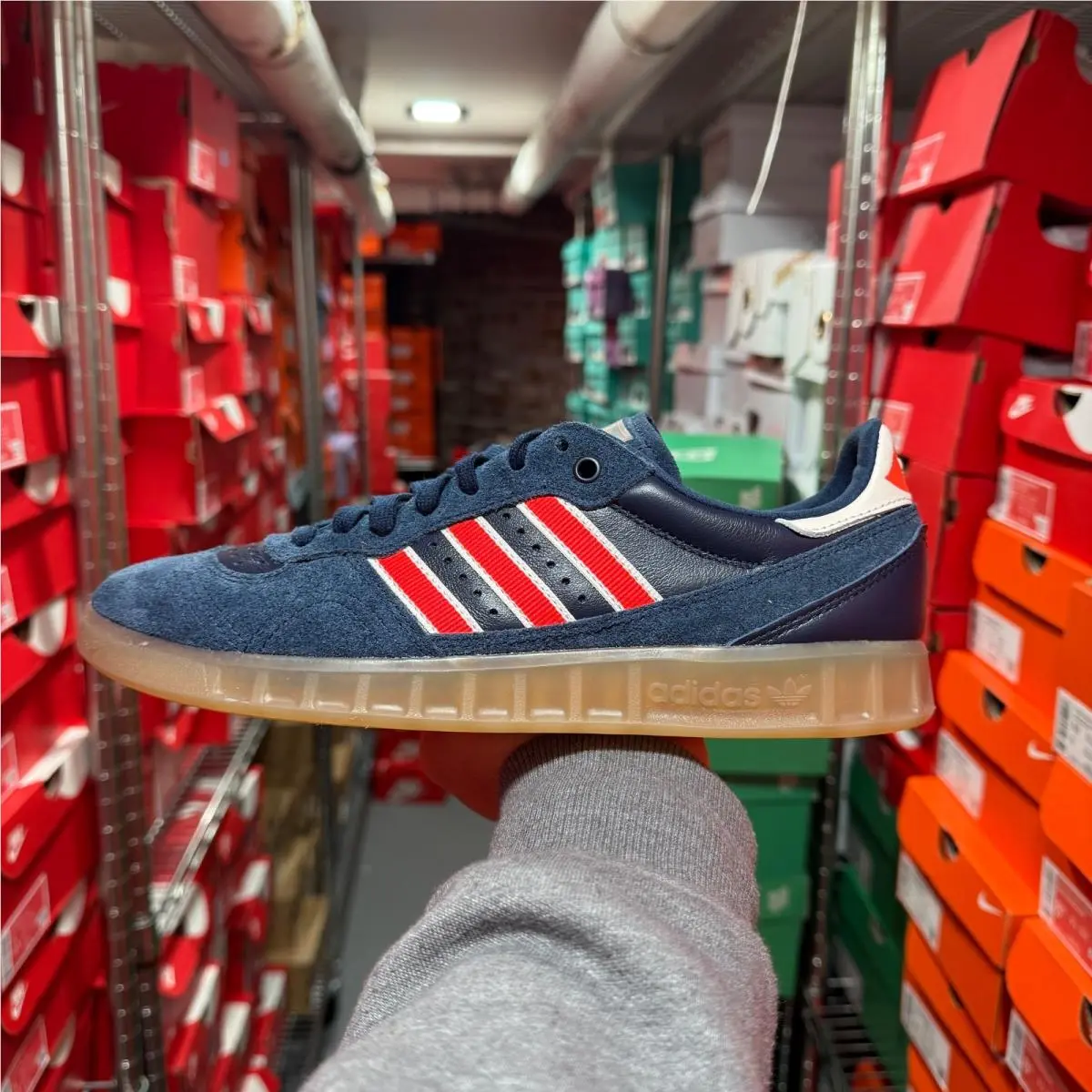 Adidas shoes - adidas Handball Top - Handball Top - JR8370 - Blue 14