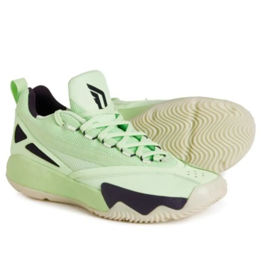 Adidas Dame Certified 2 Basketball Sneakers Semi Green Spark Men`s Sizes 11 11.5