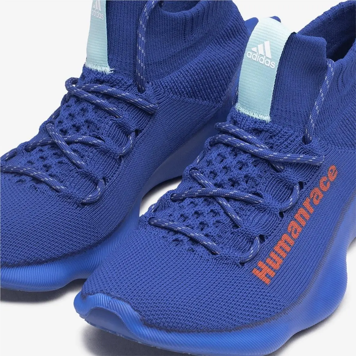 Adidas shoes - adidas Human Race - Human Race - GW4880 - Blue, Manufacturer: Royal Blue / Easy Coral / Clear Aqua 9