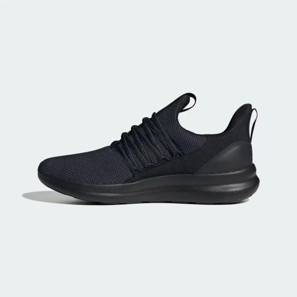 Adidas Mens Lite Racer Adapt 7.0 Black Running Shoes Size 10.5 Black IE6327