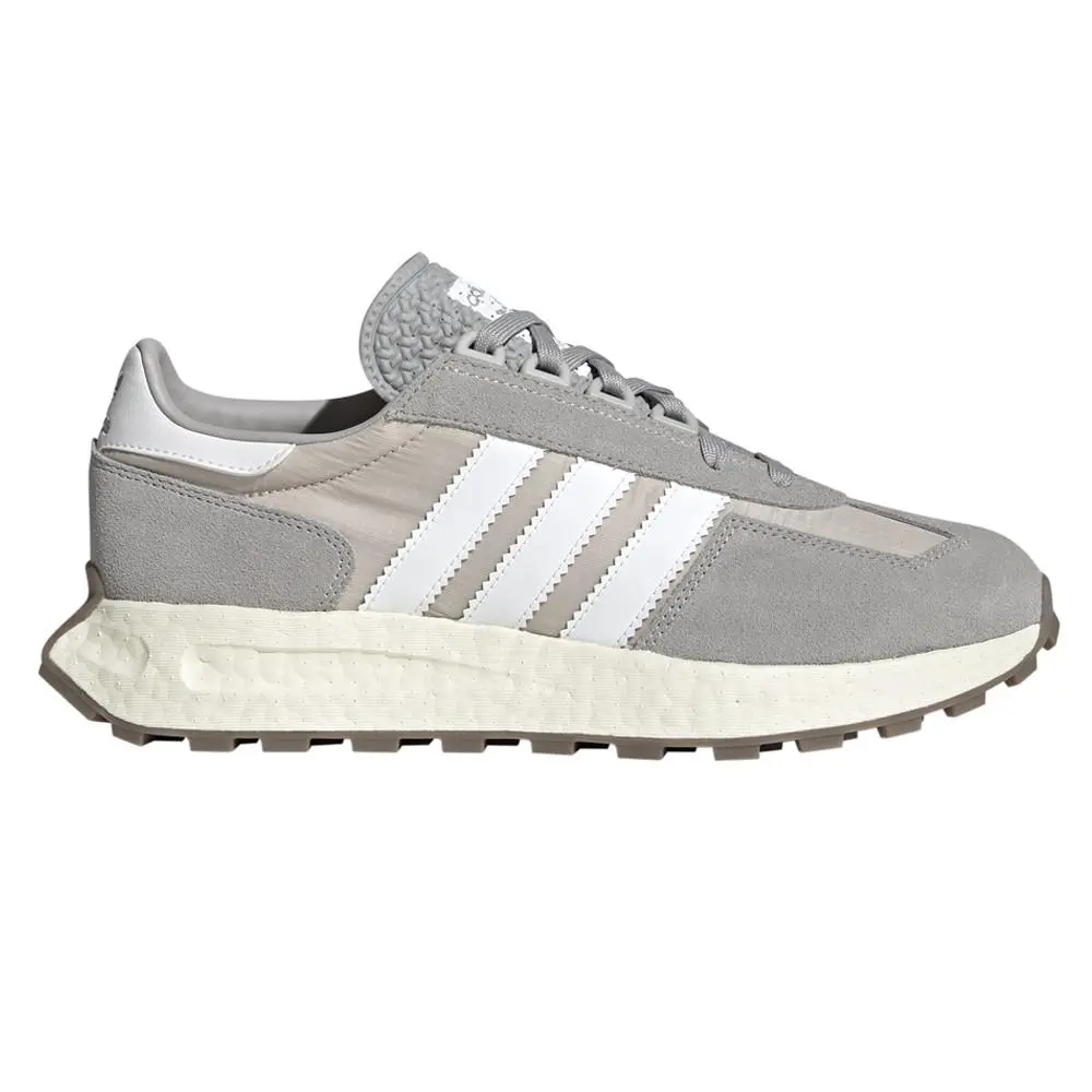 Adidas Retropy E5 Lace Up Mens Grey Sneakers Casual Shoes Q47101 - Grey