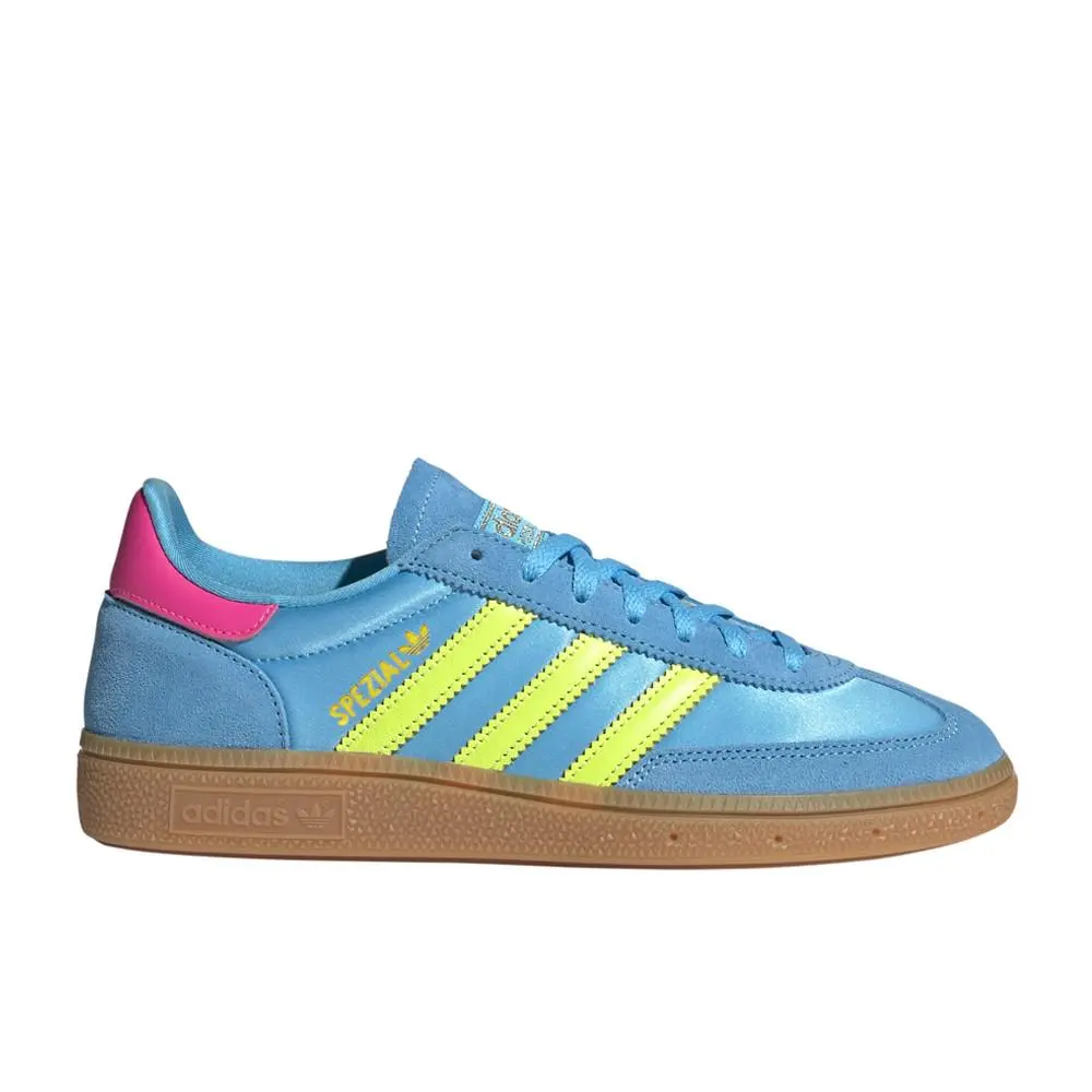 Adidas Handball Spezial Lace Up Womens Blue Sneakers Casual Shoes JH5658