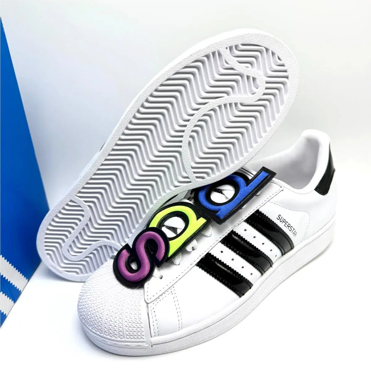 Adidas shoes - adidas Superstar - Superstar - JR3584 - Cloud White/Core Black/Core Black 10
