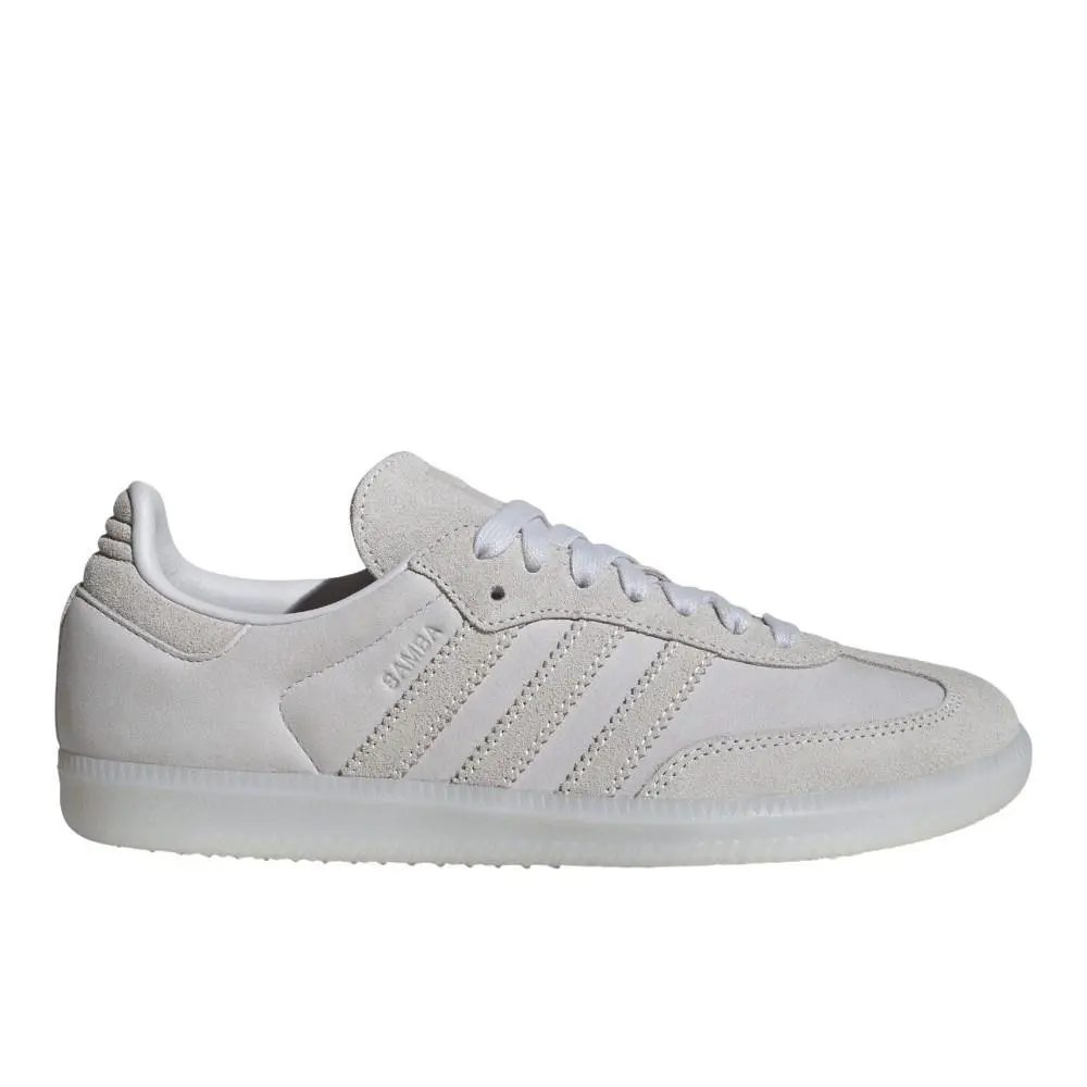 Adidas Samba Og Lace Up Womens Grey Sneakers Casual Shoes JI2728 - Grey