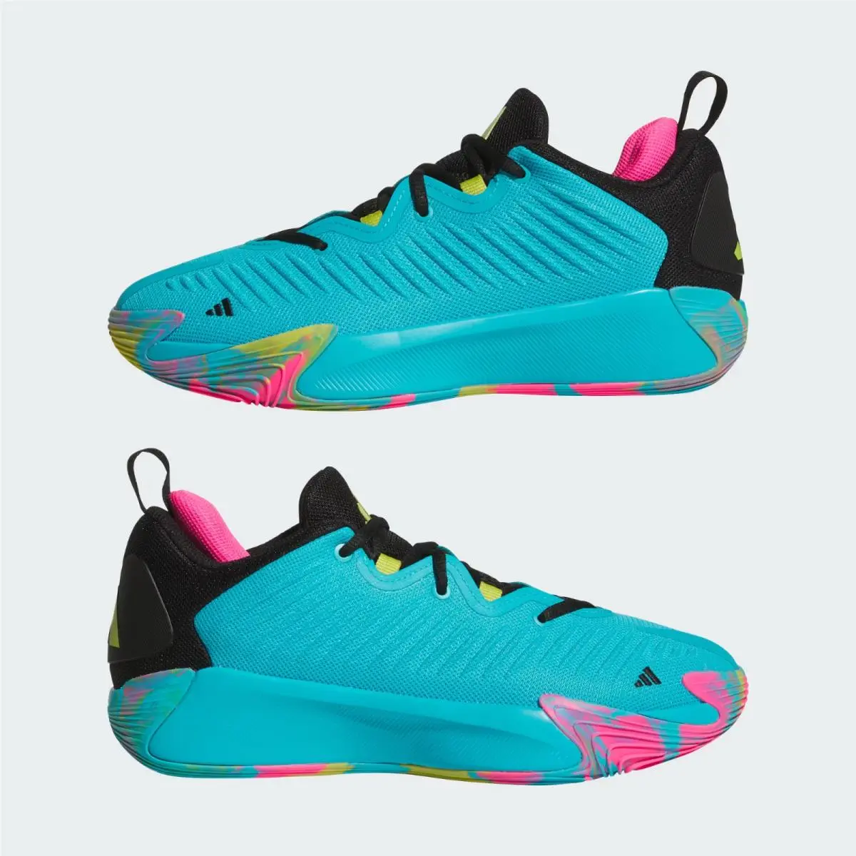 Adidas shoes - Grey Two / Core Black / Lucid Lemon 1