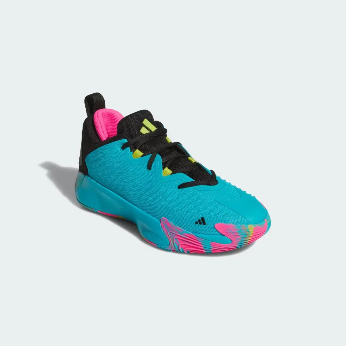 Adidas shoes - Grey Two / Core Black / Lucid Lemon 4