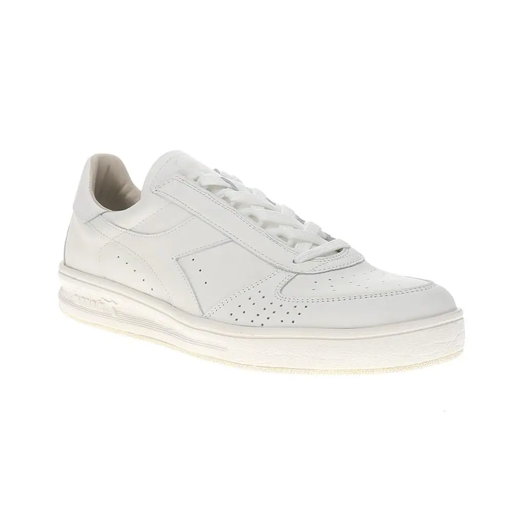 Diadora shoes - diadora B.Elite H Italia Sport Perforated Lace Up - 176277-C0657 - White 0