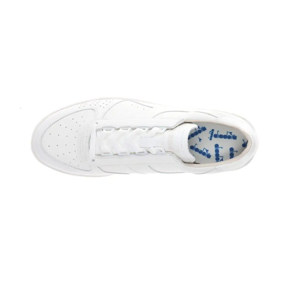 Diadora shoes - diadora B.Elite H Italia Sport Perforated Lace Up - 176277-C0657 - White 2