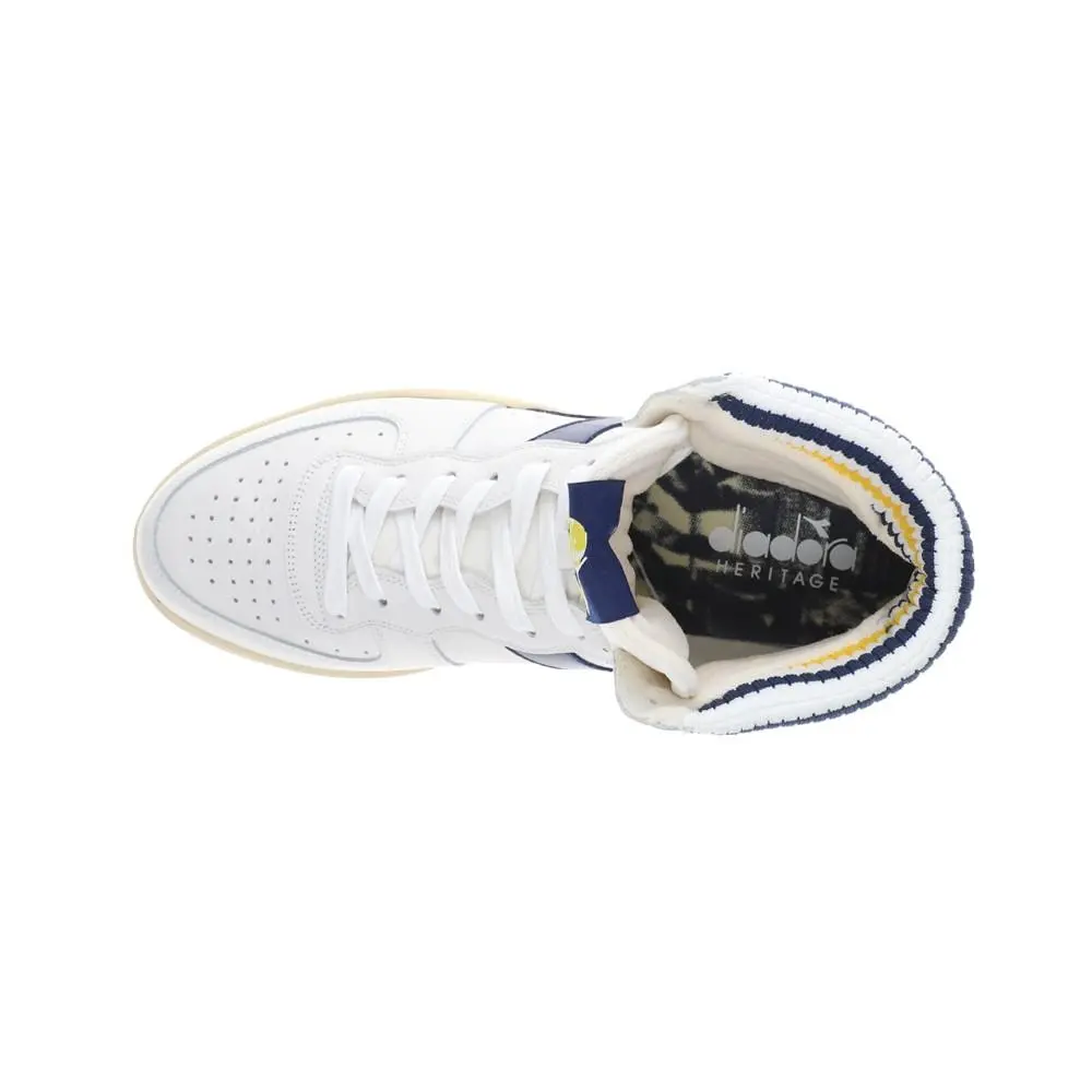 Diadora shoes - diadora Mi Basket Forty Knit Italia High Top - 180900-20006 - White 7