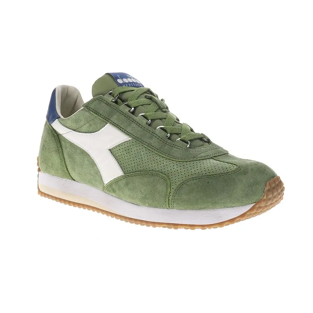 Diadora shoes - diadora Equipe Suede Sw Lace Up - 181235-70401 - Green 5