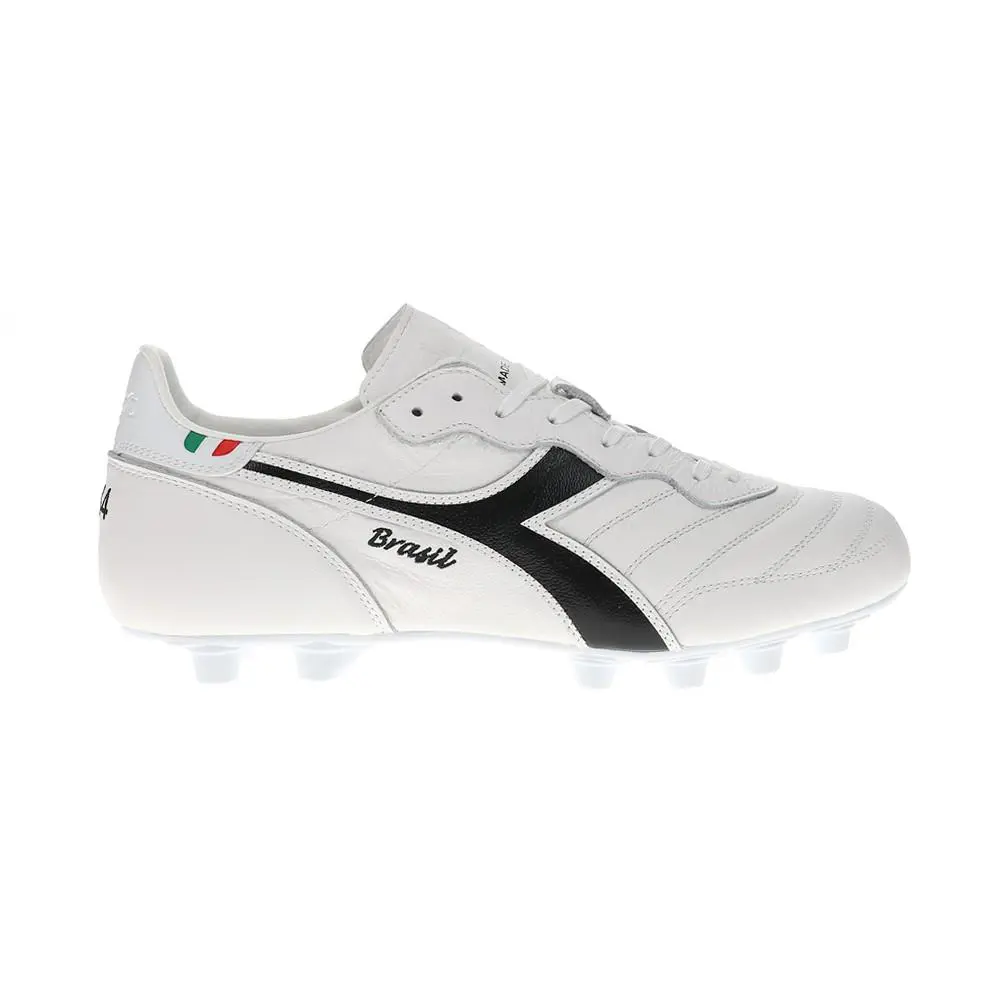 Diadora shoes - diadora Brasil Ita Og Lt Plus Mdpu Soccer Cleats - 180727-C0351 - White 4