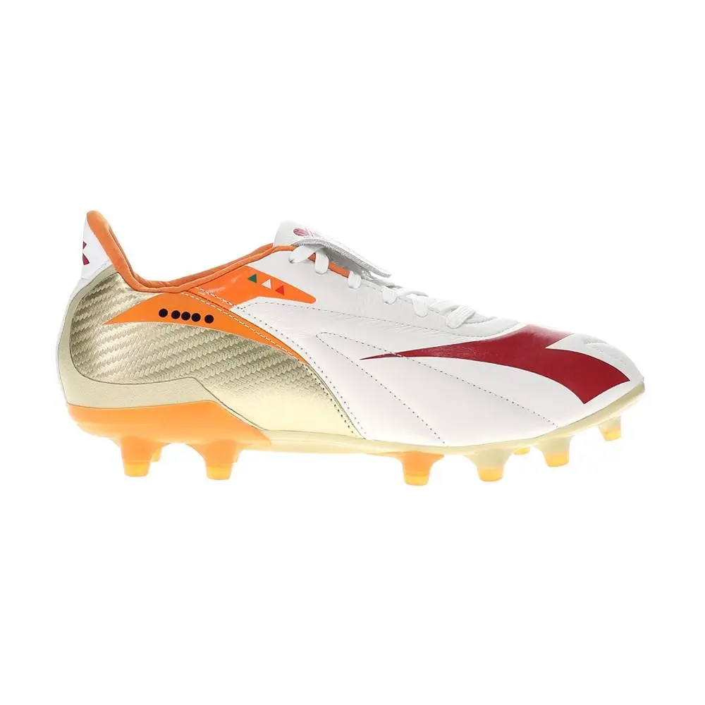 Diadora shoes - diadora Maximus Elite Ita T Slx Soccer Cleats - 180725-D1022 - Gold, White 4