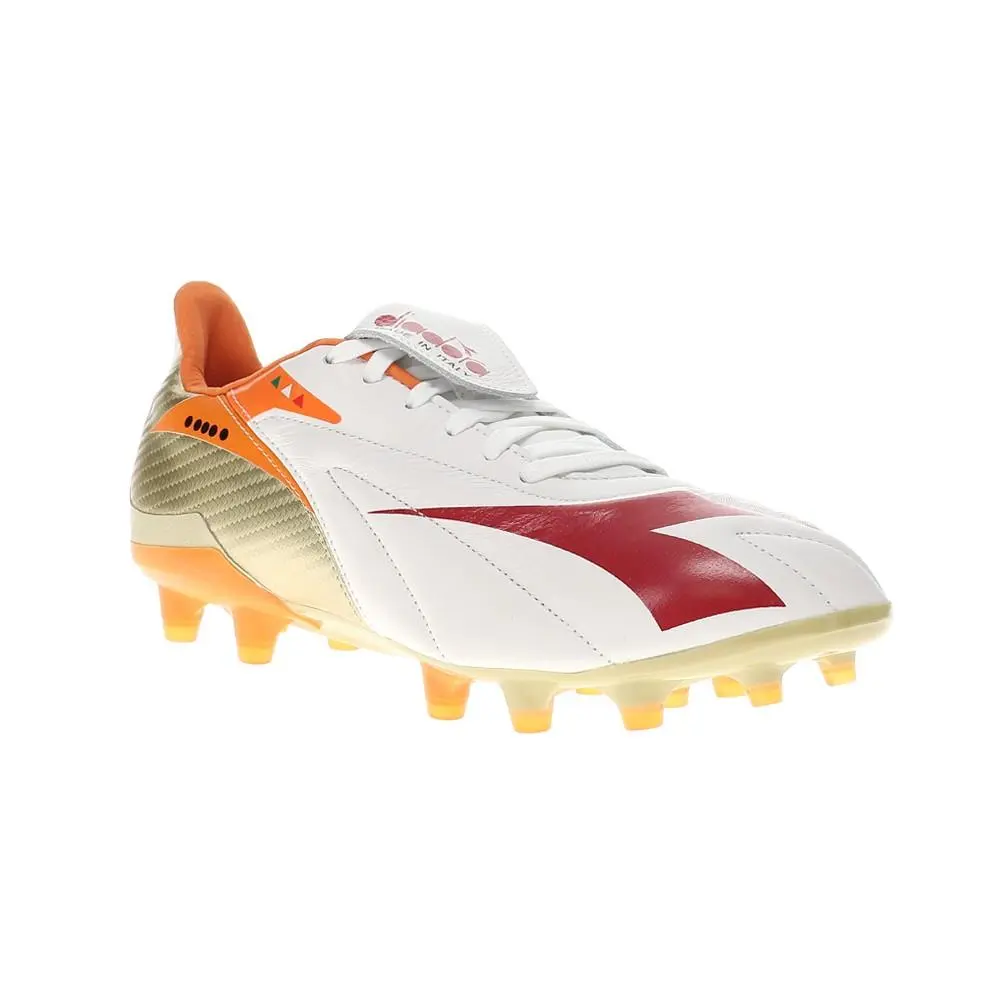 Diadora shoes - diadora Maximus Elite Ita T Slx Soccer Cleats - 180725-D1022 - Gold, White 5
