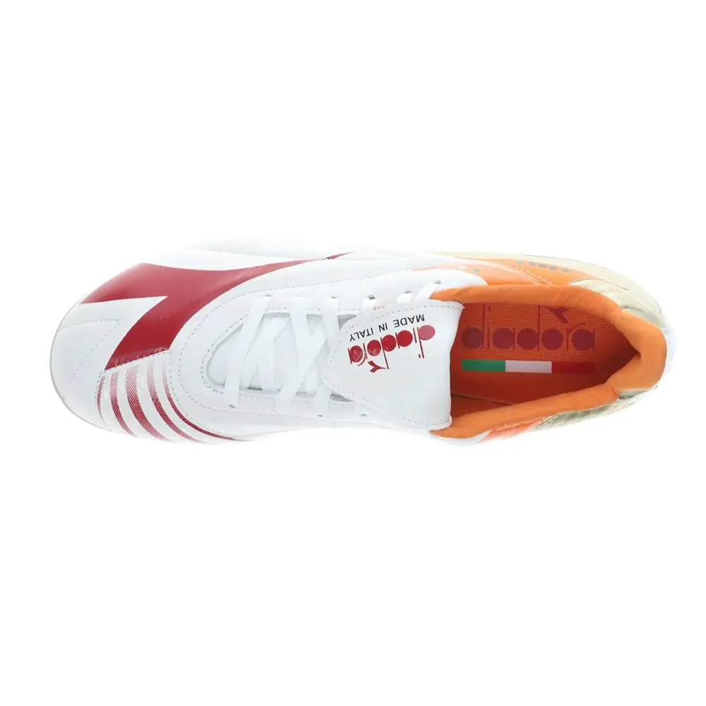Diadora shoes - diadora Maximus Elite Ita T Slx Soccer Cleats - 180725-D1022 - Gold, White 7