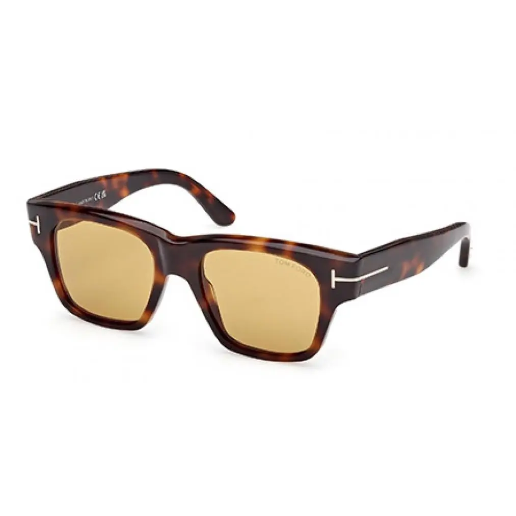 Tom Ford FT 1280 Eyeglasses 53E Blonde Havana