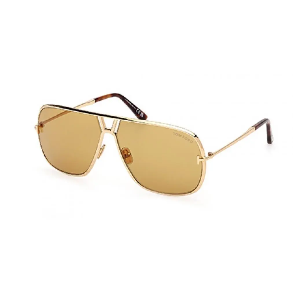 Tom Ford FT 1204 Sunglasses 30E Shiny Deep Gold