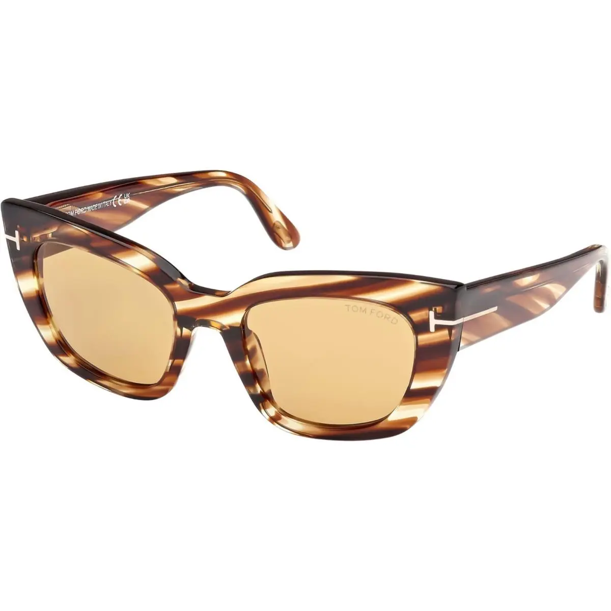 Tom Ford FT1190 53E Blonde Havana/brown Sunglasses 53-21-145