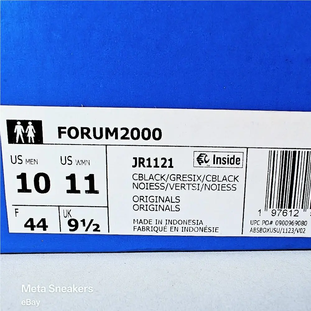 Adidas shoes - adidas Forum Low - Forum Low - JR1121 - Black 1