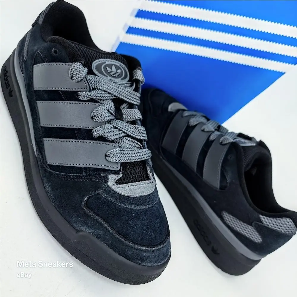 Adidas shoes - adidas Forum Low - Forum Low - JR1121 - Black 3