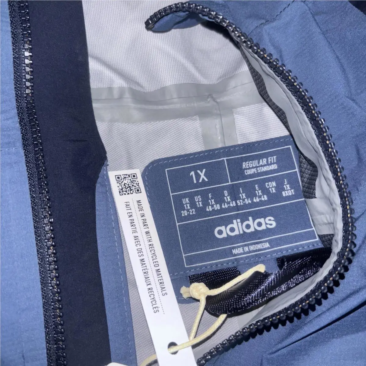 Adidas clothing - Adidas XPLORIC RAIN.RDY - XPLORIC - HN2945 - Blue Wonder Steel (UPC: 195745426458) 0