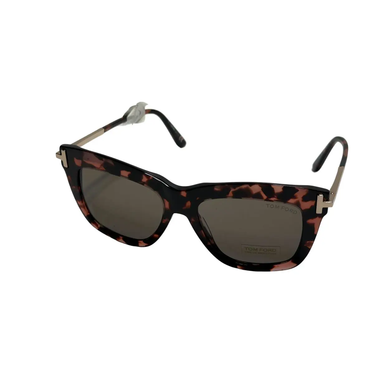 Tom Ford Dasha TF822 56E Pink Havana Square Oversized Sunglasses Frame 52-16-140