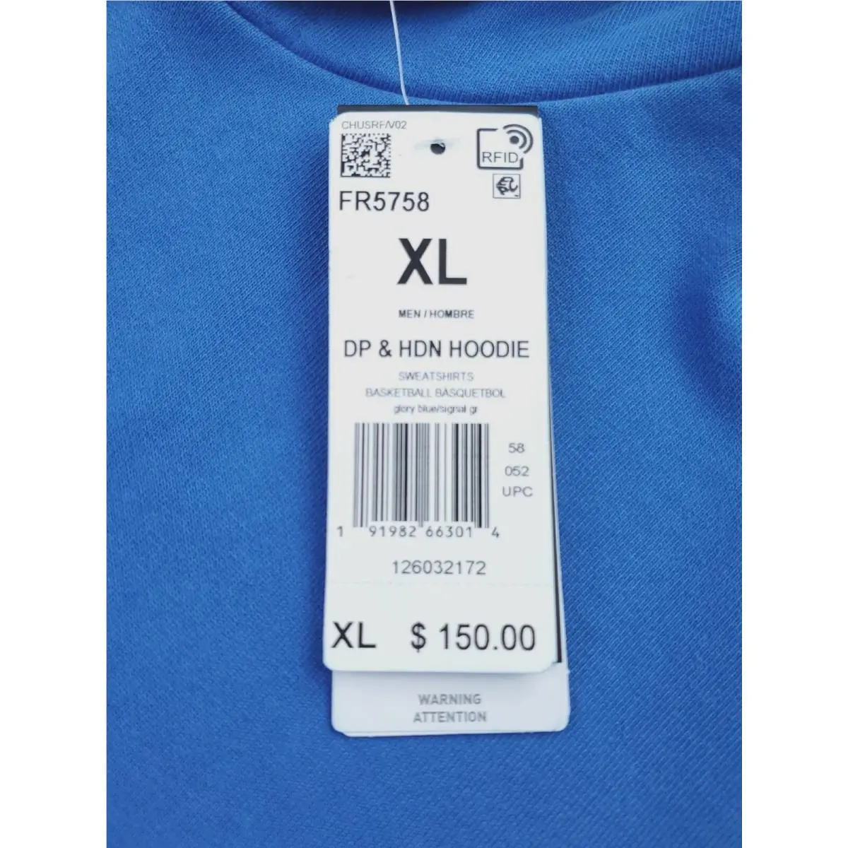 Adidas clothing - FR5758 - FR5758 - Blue (UPC: 191982663014) 9