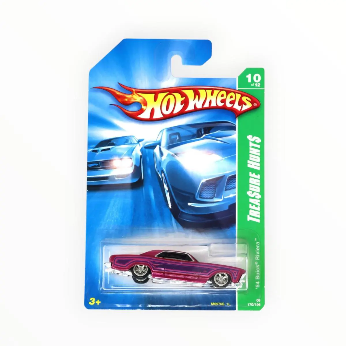 Hot Wheels `64 Buick Riviera 170/196 - Super Treasure Hunt - 2008 A