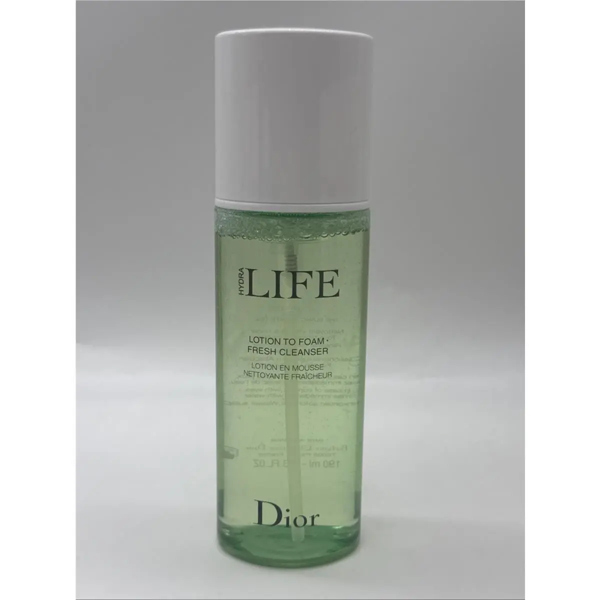 Dior Hydra Life Lotion To Foam Fresh Cleanser 6.3oz Nwob E1