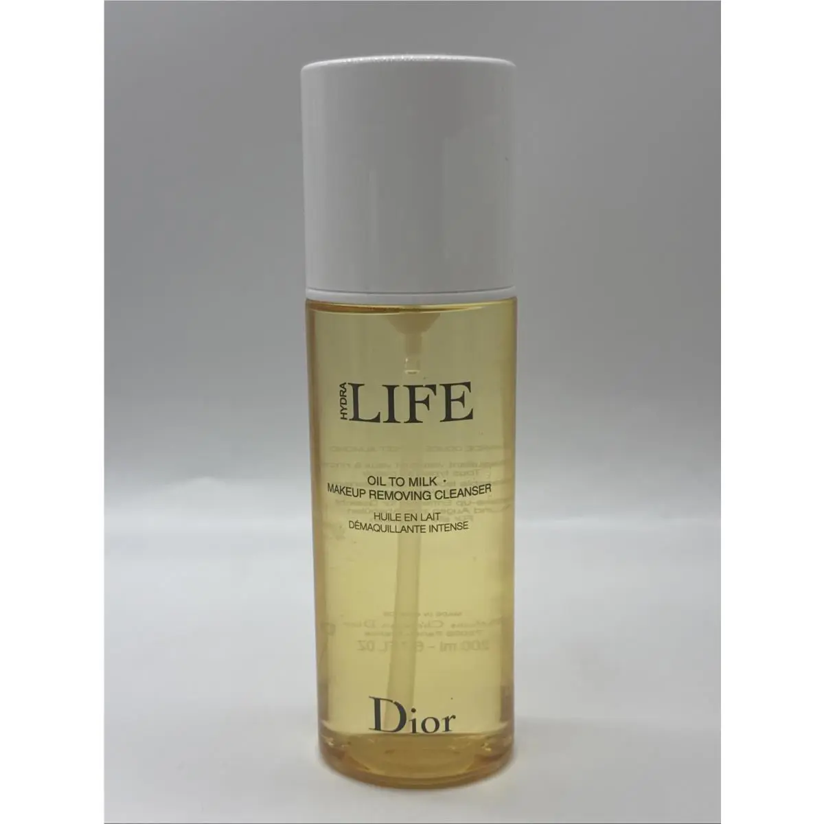 Dior Hydra Life Oil to Milk Makeup Removing Cleanser 6.7oz Nwob E1